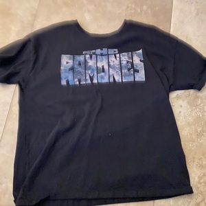 Black/navy blue shirt
